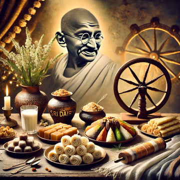 Honoring Mahatma Gandhi Jayanthi with Sri Dairy – A Celebration of Simplicity and Sweetness